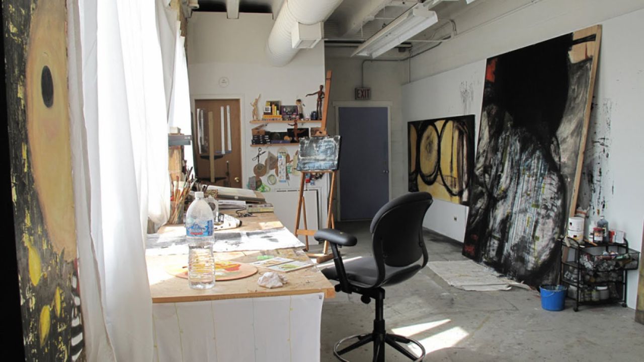 Descubre el estudio de la artista Jessie Smith-Larson en Chicago